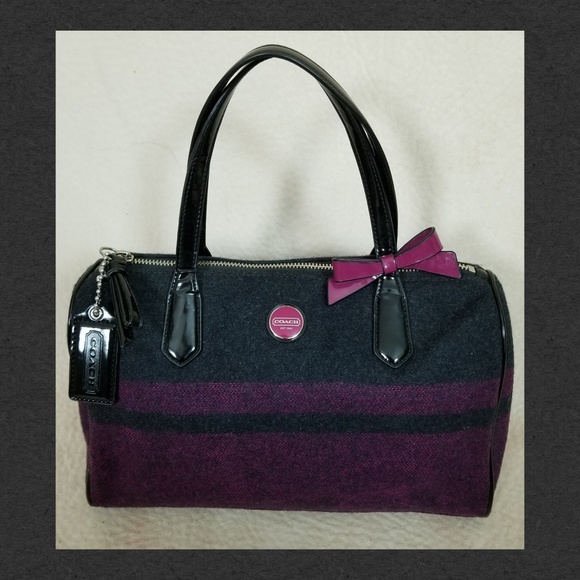 Coach Handbags - Coach wool purse!